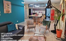 L'atypique des arènes, loft d'artiste
